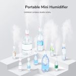 JisuLife JB07 Wireless High Mist Portable Humidifier, No Water Tank, Color: White 1100mAh - Image 3