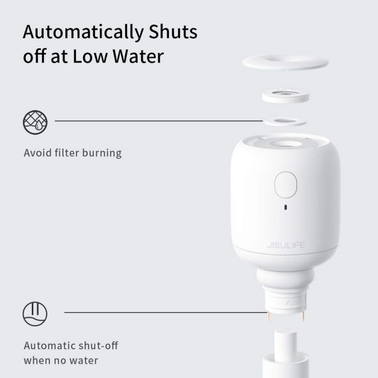TBD06050877_B3_00cb87f9-d29f-4aaf-94d5-e59588e37eab JisuLife JB07 Wireless High Mist Portable Humidifier, No Water Tank, Color: White 1100mAh - Image 4