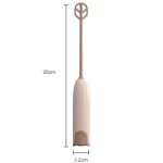 Handheld Electrical Milk Powder Mixer Children Complementary Food Making Stirring Stick(White And Black) - Image 3