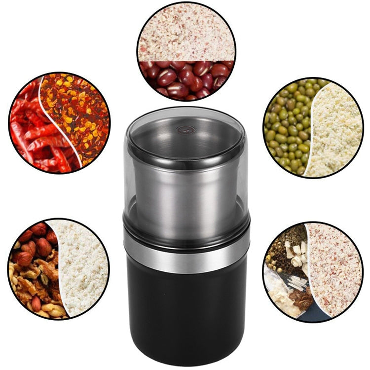 TBD0605224503 Single Cup Cross Knife Small Electric Grinder Coffee Bean Grains Fine Grinding Powder Machine UK Plug - Image 1