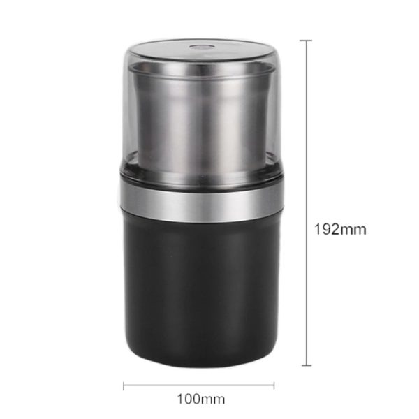 Single Cup Cross Knife Small Electric Grinder Coffee Bean Grains Fine Grinding Powder Machine UK Plug - Image 8