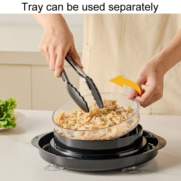 TBD06052367_B5 Bottom Suction Cup Multi-Functional Chicken Breast Salad Shredder Manual Meat Grinder(Orange) - Image 6