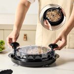 Bottom Suction Cup Multi-Functional Chicken Breast Salad Shredder Manual Meat Grinder(Orange) - Image 9