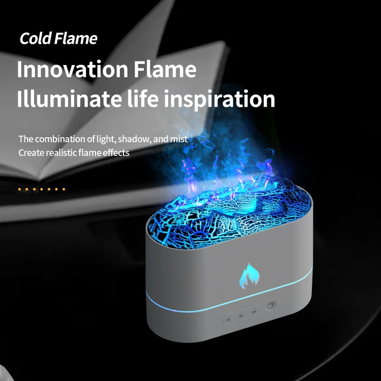 TBD06052577_B2_14b4c93e-2cb0-434d-9f47-8a452b603798 HX853B USB Plug-In Colorful Flame Lighting Effect Aromatherapy Humidifier(Black) - Image 3