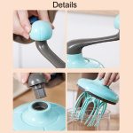 Home Baking Cream Whipper Kitchen Semi-Automatic Hand Egg Whisk Mixing Stick(Green) - Image 8