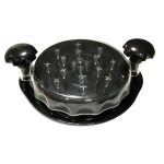 Chicken Shredder Machine With Transparent Lid Anti-Slip Meat Shredder Tool(Navy Blue) - Image 3