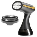 Small Portable Handheld Household Steam Spray Clothes Wrinkle Removal Iron, Size: UK Plug(Black)