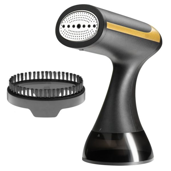 Small Portable Handheld Household Steam Spray Clothes Wrinkle Removal Iron, Size: UK Plug(Black) - Image 1