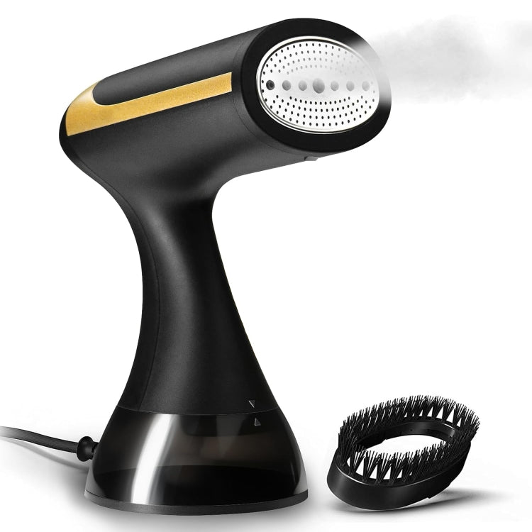 TBD06054231_B1_cceb5a95-05af-4a53-aace-baddf566d96e Small Portable Handheld Household Steam Spray Clothes Wrinkle Removal Iron, Size: UK Plug(Black) - Image 2