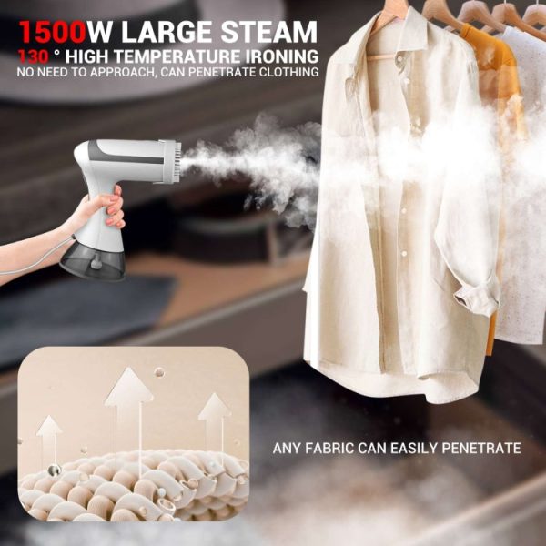 Small Portable Handheld Household Steam Spray Clothes Wrinkle Removal Iron, Size: UK Plug(Black) - Image 6