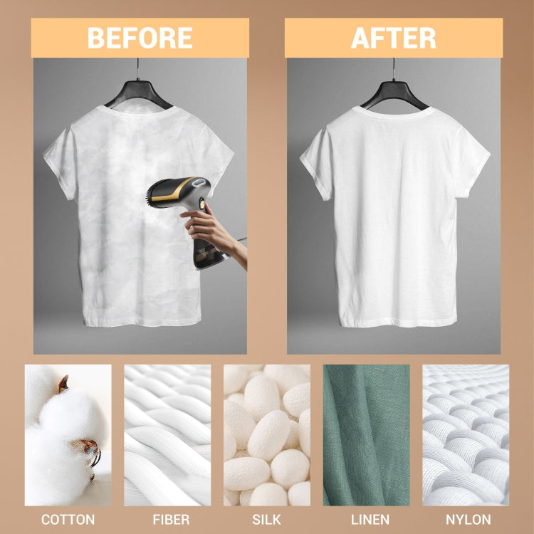 TBD06054231_B6_6865e508-a8d4-4642-9084-62a67dcf9649 Small Portable Handheld Household Steam Spray Clothes Wrinkle Removal Iron, Size: UK Plug(Black) - Image 7