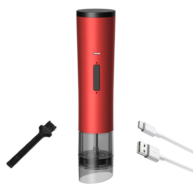TBD0605453901D Multifunctional Kitchen Seasoning Electric Grinder Adjustable Coarse and Fine Pepper Grinder(Red) - Image 1