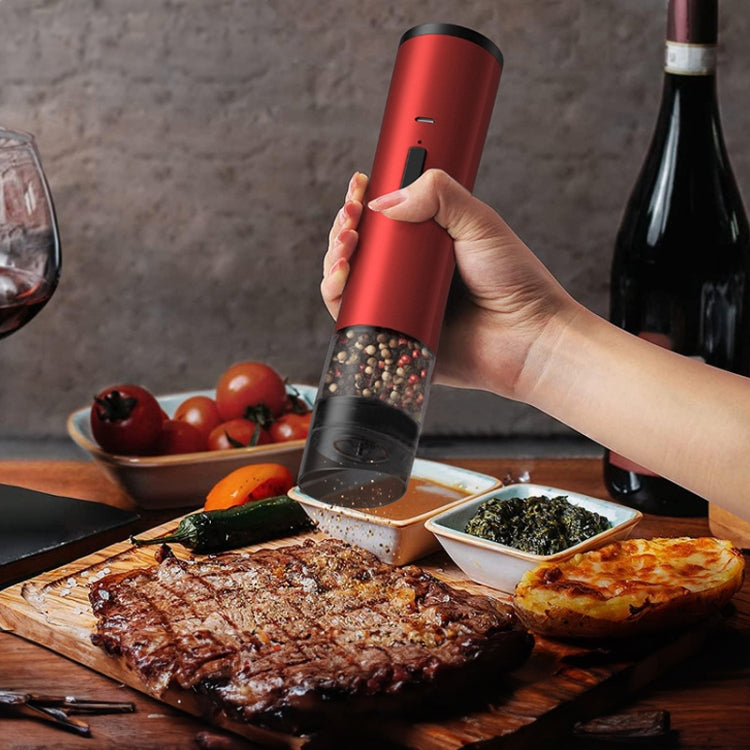 TBD06054539_B10_8142f317-9ee3-425a-be40-c6f1123cd48d Multifunctional Kitchen Seasoning Electric Grinder Adjustable Coarse and Fine Pepper Grinder(Black) - Image 11