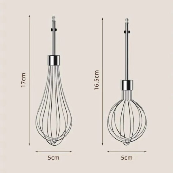 Rotary Folding Double-head Electric Home Egg Beater Fully Automatic Wireless Baking Mixer(Green) - Image 4