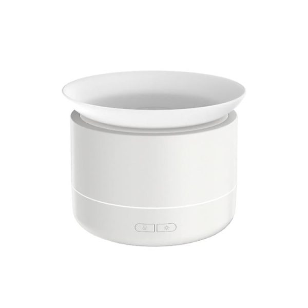 200ml Sea of Clouds Aroma Diffuser Essential Oil Humidifier with 7-Color Mood Lights USB-Powered, Color: White - Image 1
