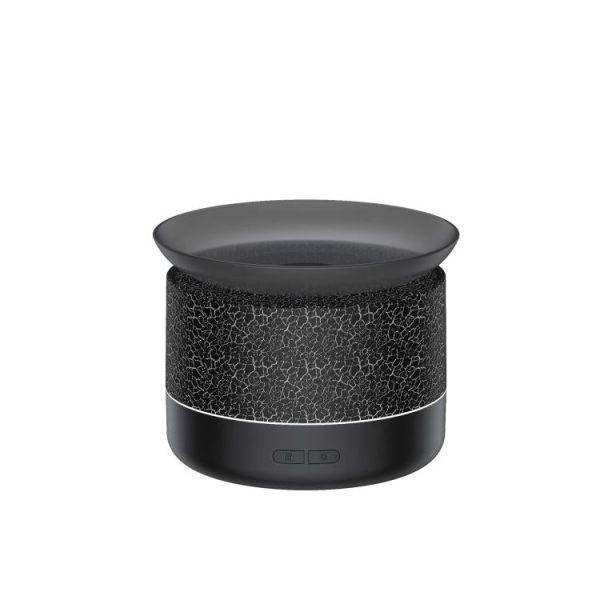 200ml Sea of Clouds Aroma Diffuser Essential Oil Humidifier with 7-Color Mood Lights USB-Powered, Color: Lava Black - Image 1