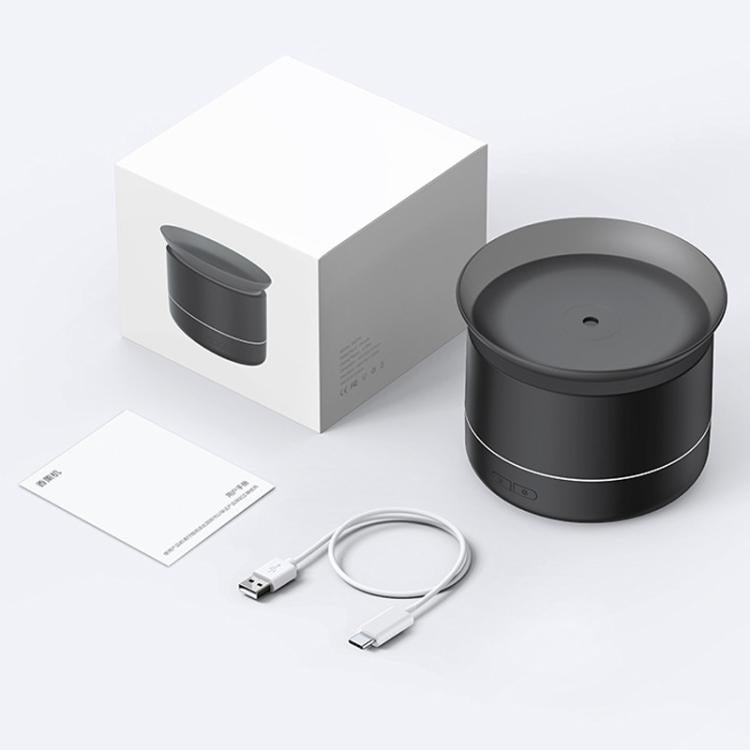 TBD06061172_B8_3487d633-f106-4ccb-b64b-7af98cfd87de 200ml Sea of Clouds Aroma Diffuser Essential Oil Humidifier with 7-Color Mood Lights USB-Powered, Color: Black - Image 9