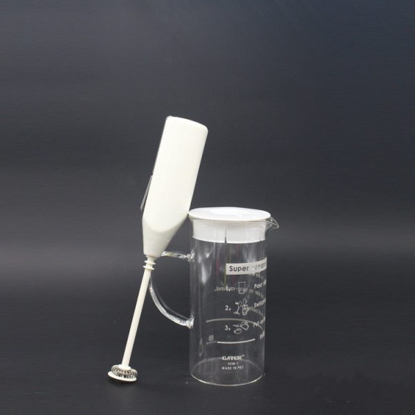Mini Handheld Hlectric Egg Mixer Cream Coffee Cake Household Blender Eggs Mixer(White) - Image 6