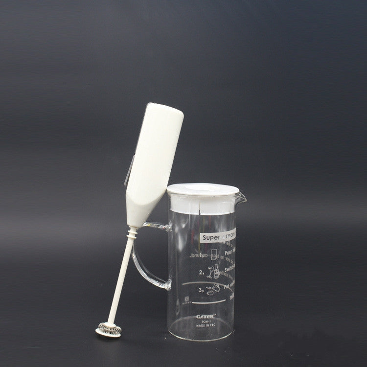 TBD064856701A_5 Mini Handheld Hlectric Egg Mixer Cream Coffee Cake Household Blender Eggs Mixer(White) - Image 6