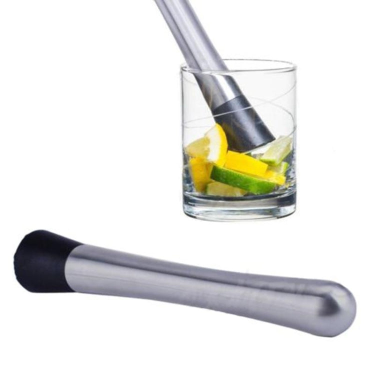 TBD0832747_5 Stainless Steel Crushed Popsicle Mint Lemon Stir Bar Utensil - Image 6
