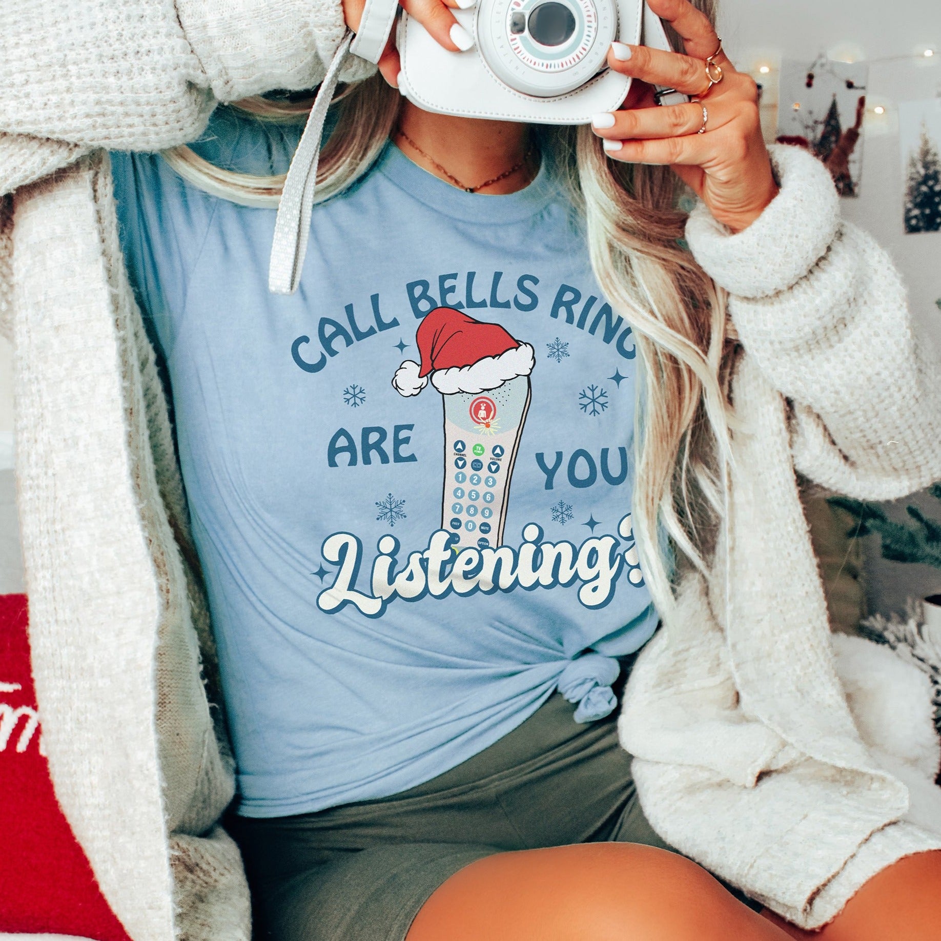 callbellsringlightblue Call Bells Ring Are You Listening T-Shirt - Image 2