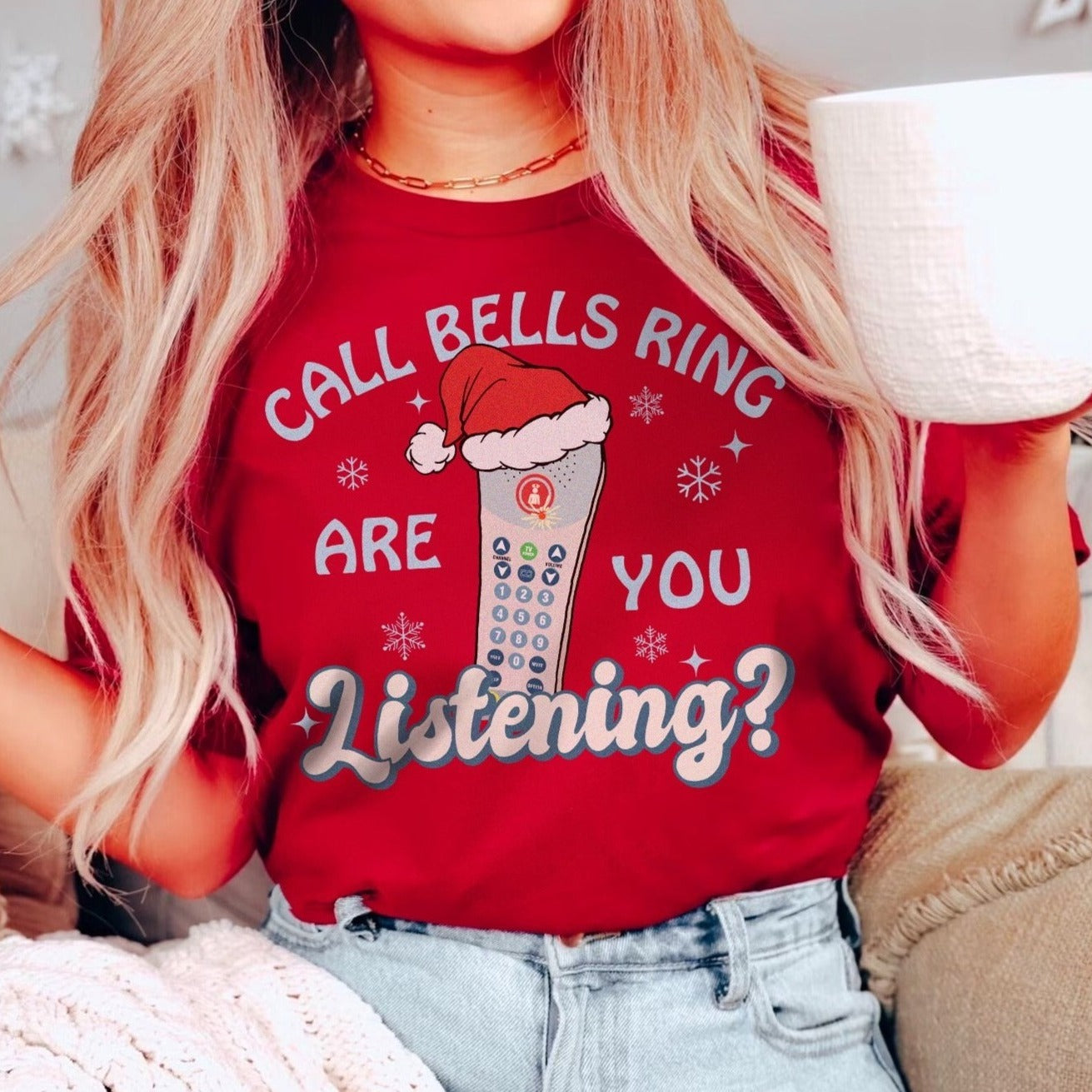 callbellsringred Call Bells Ring Are You Listening T-Shirt - Image 3