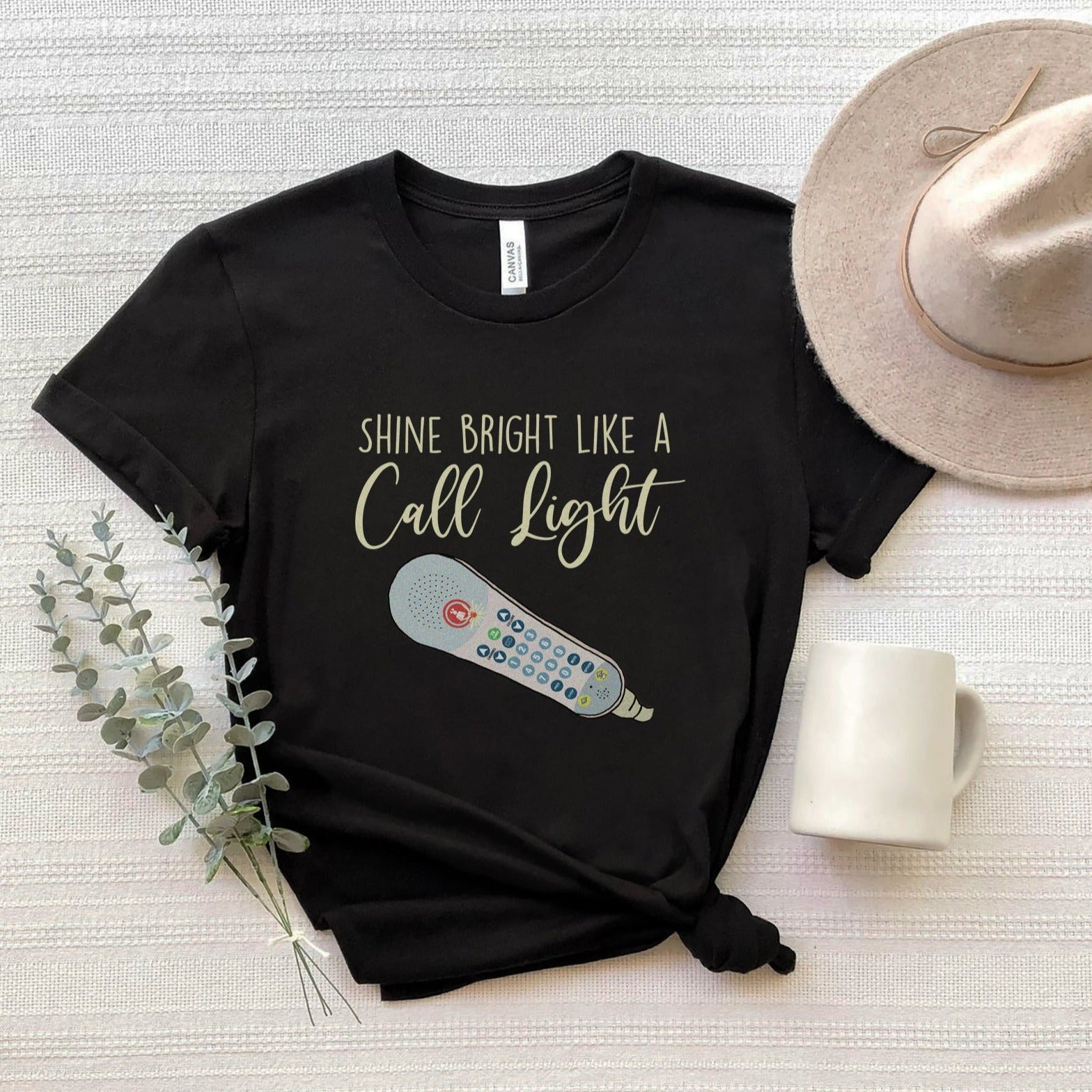 calllightblack Shine Bright Like a Call Light T-Shirt - Image 2