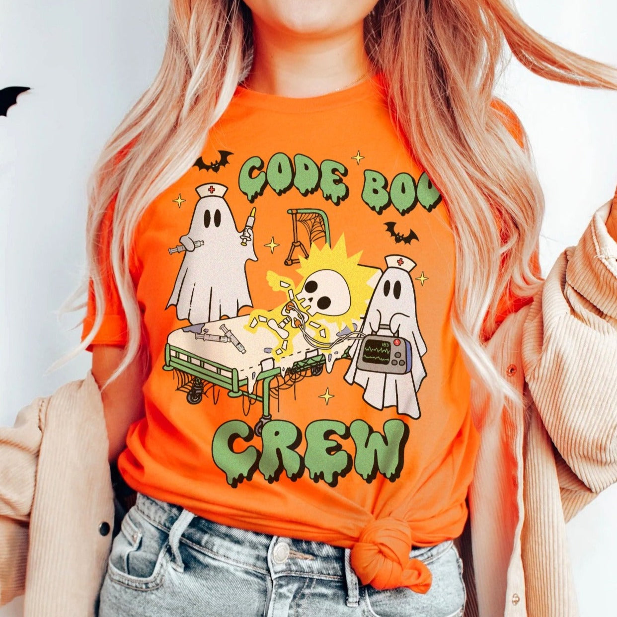 codebooorange Code Boo Crew T-Shirt - Image 2