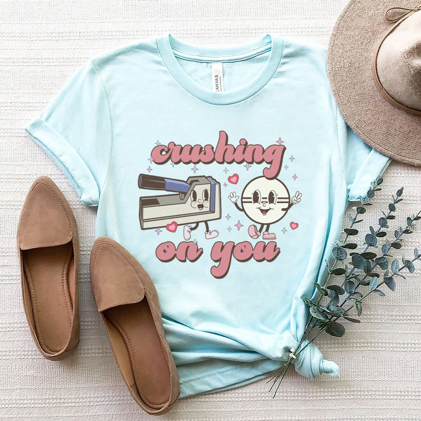 crushingretroice Retro Crushing On You T-Shirt - Image 5