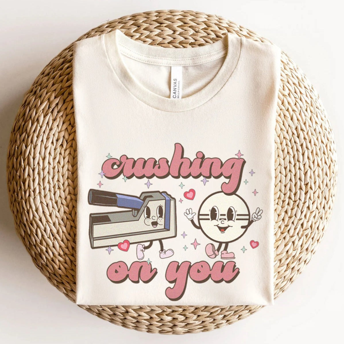crushingretronatural Retro Crushing On You T-Shirt - Image 1