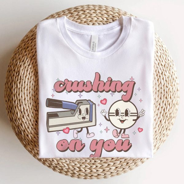 Retro Crushing On You T-Shirt - Image 9
