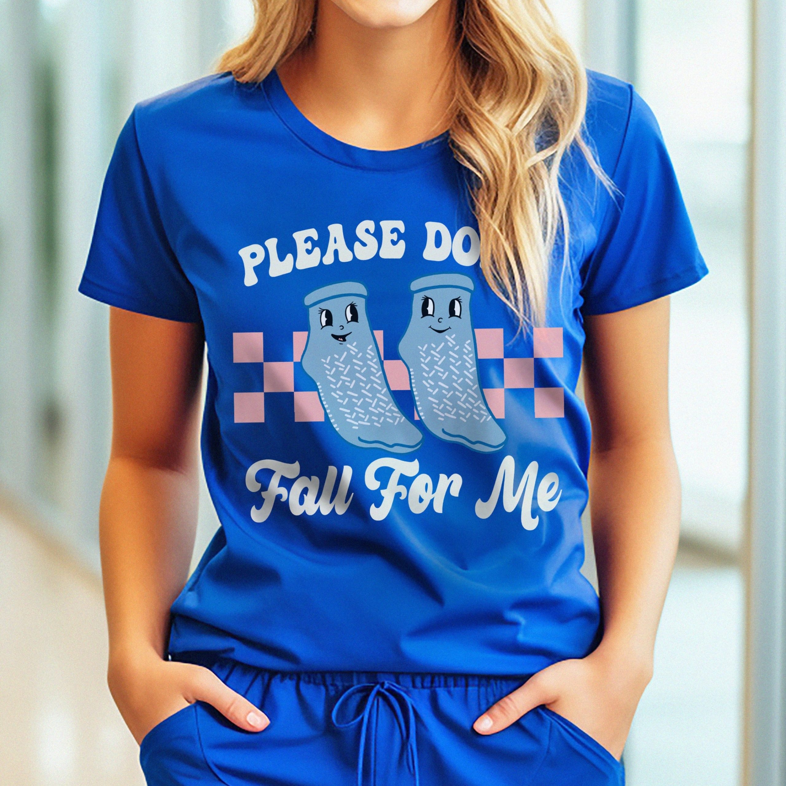don_tfallformeroyal Don't Fall For Me Grippy Socks T-Shirt - Image 8