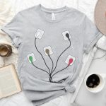 EKG Leads Cheat Sheet T-Shirt - Image 7