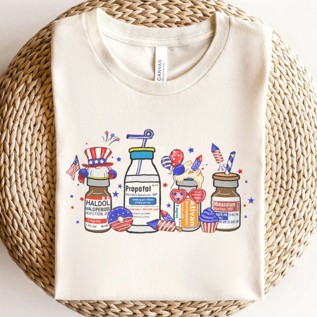 firecrackerpropofolnatural Firecracker Propofol T-Shirt - Image 8