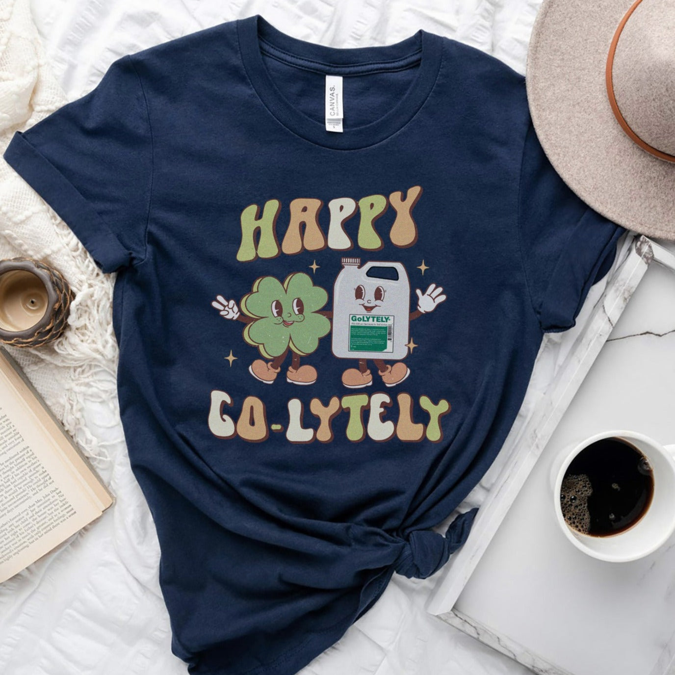 happygolytelynavy Happy Go-Lytely T-Shirt - Image 4
