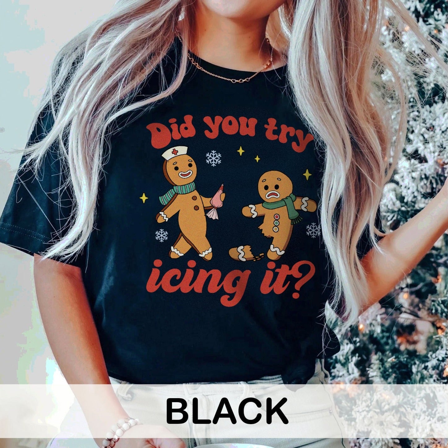 icingitcolors_fc39efa8-d03b-498c-bef7-6517e9ba815d Did You Try Icing It T-Shirt - Image 8
