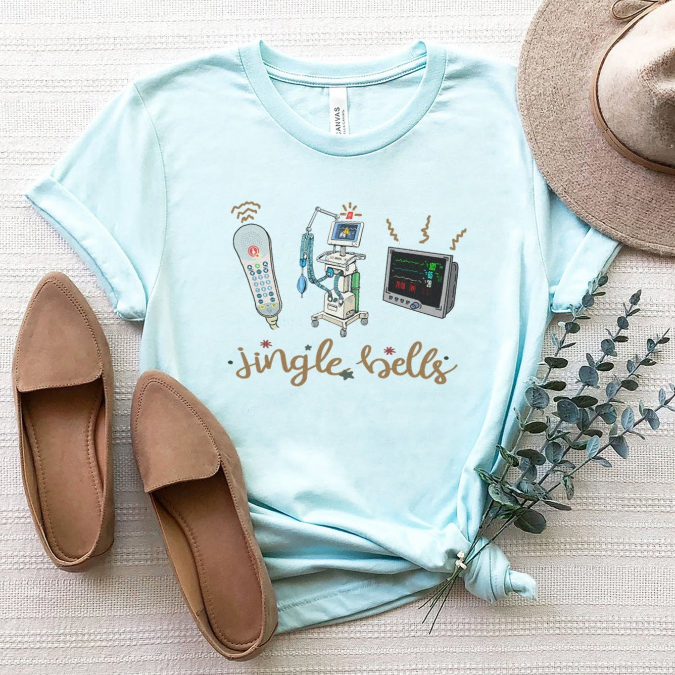 jinglebellsice Jingle Bells T-Shirt - Image 5