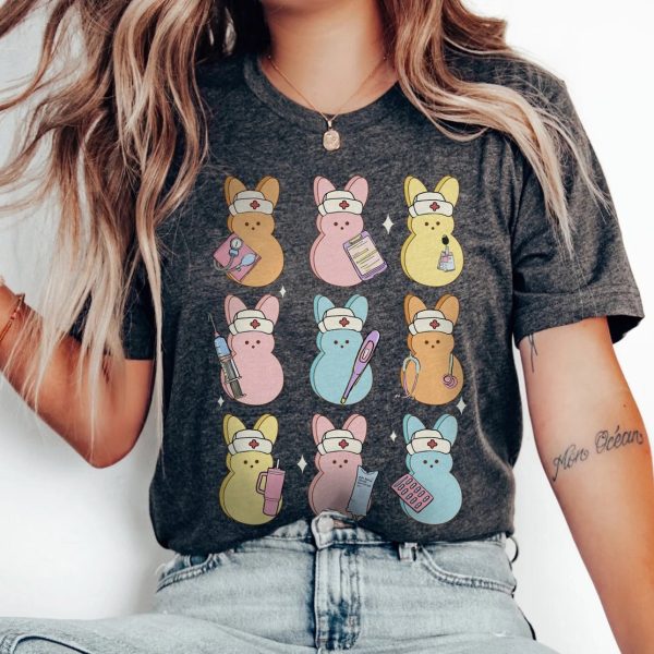 Nurse Peeps T-Shirt - Image 6