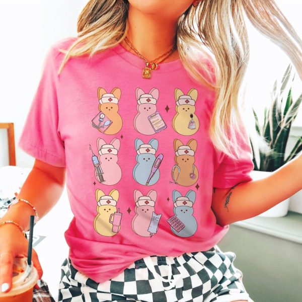 Nurse Peeps T-Shirt - Image 5