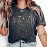 Dancing Nurse Skeletons T-Shirt - Image 5