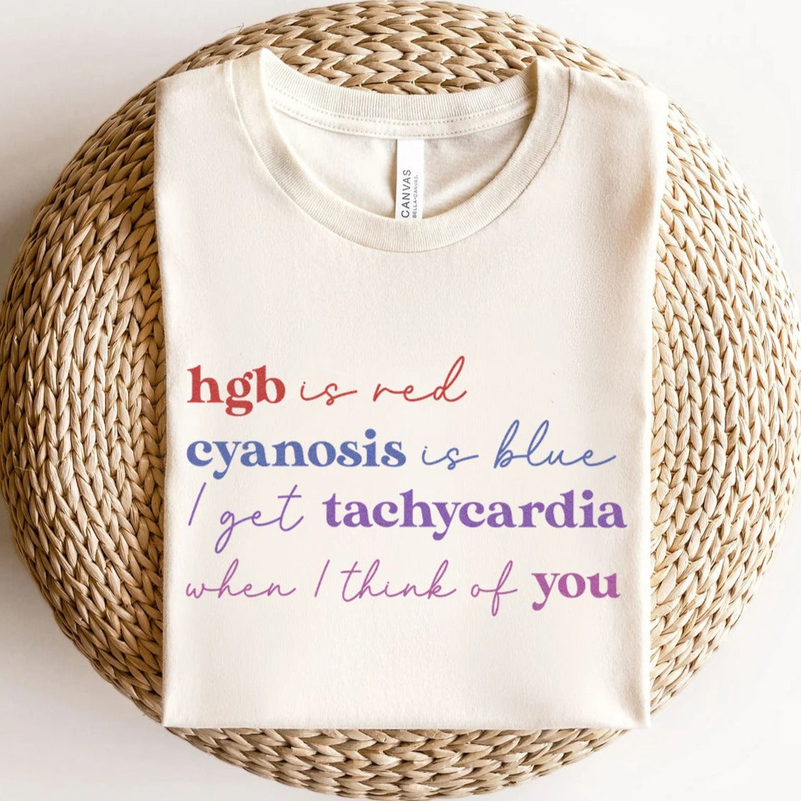 nursevdaypoemnatural Medical Valentine's Day Poem T-Shirt - Image 6