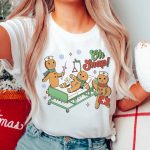 Oh Snap! Gingerbread Cookies T-Shirt - Image 8