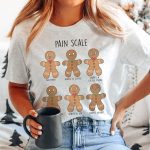 Gingerbread Pain Scale T-Shirt - Image 4