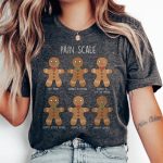 Gingerbread Pain Scale T-Shirt - Image 9
