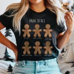 Gingerbread Pain Scale T-Shirt - Image 6