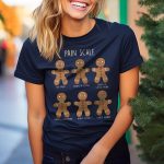 Gingerbread Pain Scale T-Shirt - Image 3