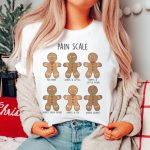 Gingerbread Pain Scale T-Shirt - Image 5