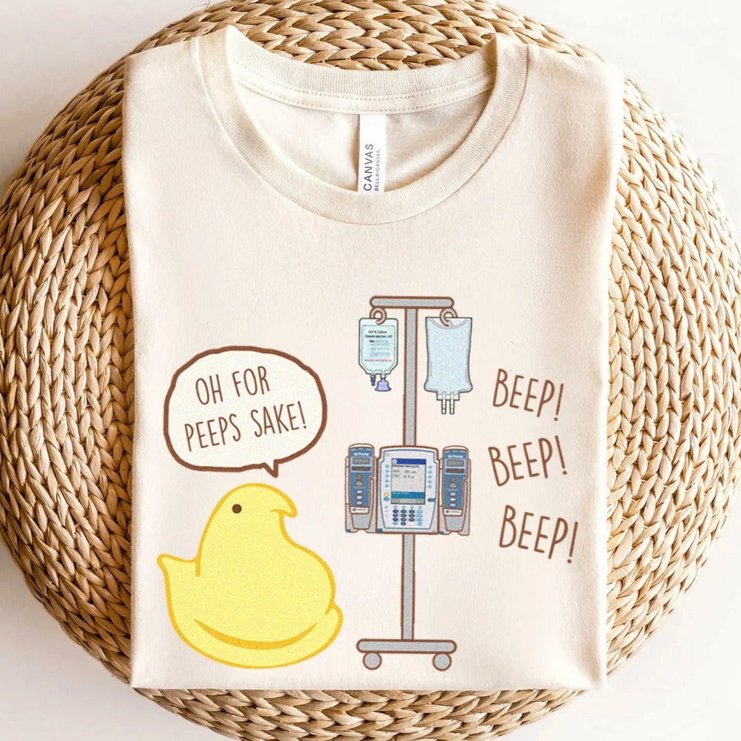 peepssakeivpumpnaturalcopy Peeps Sake IV Pump T-Shirt - Image 3