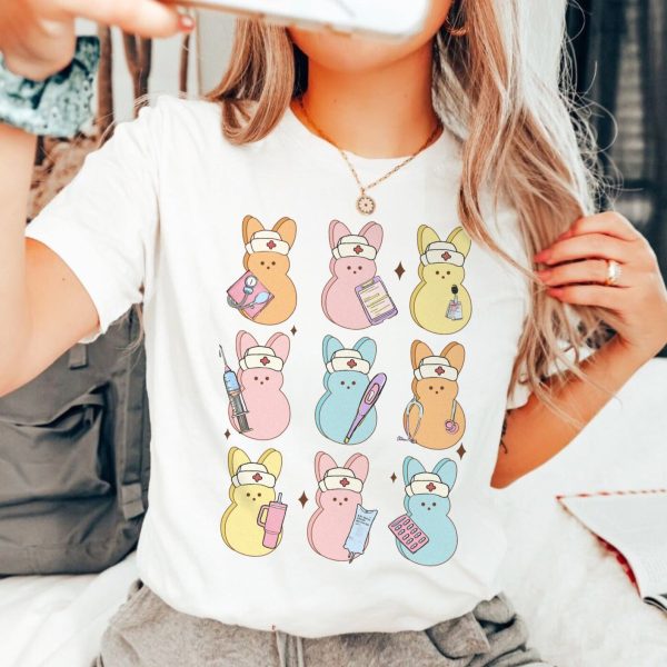Nurse Peeps T-Shirt - Image 1