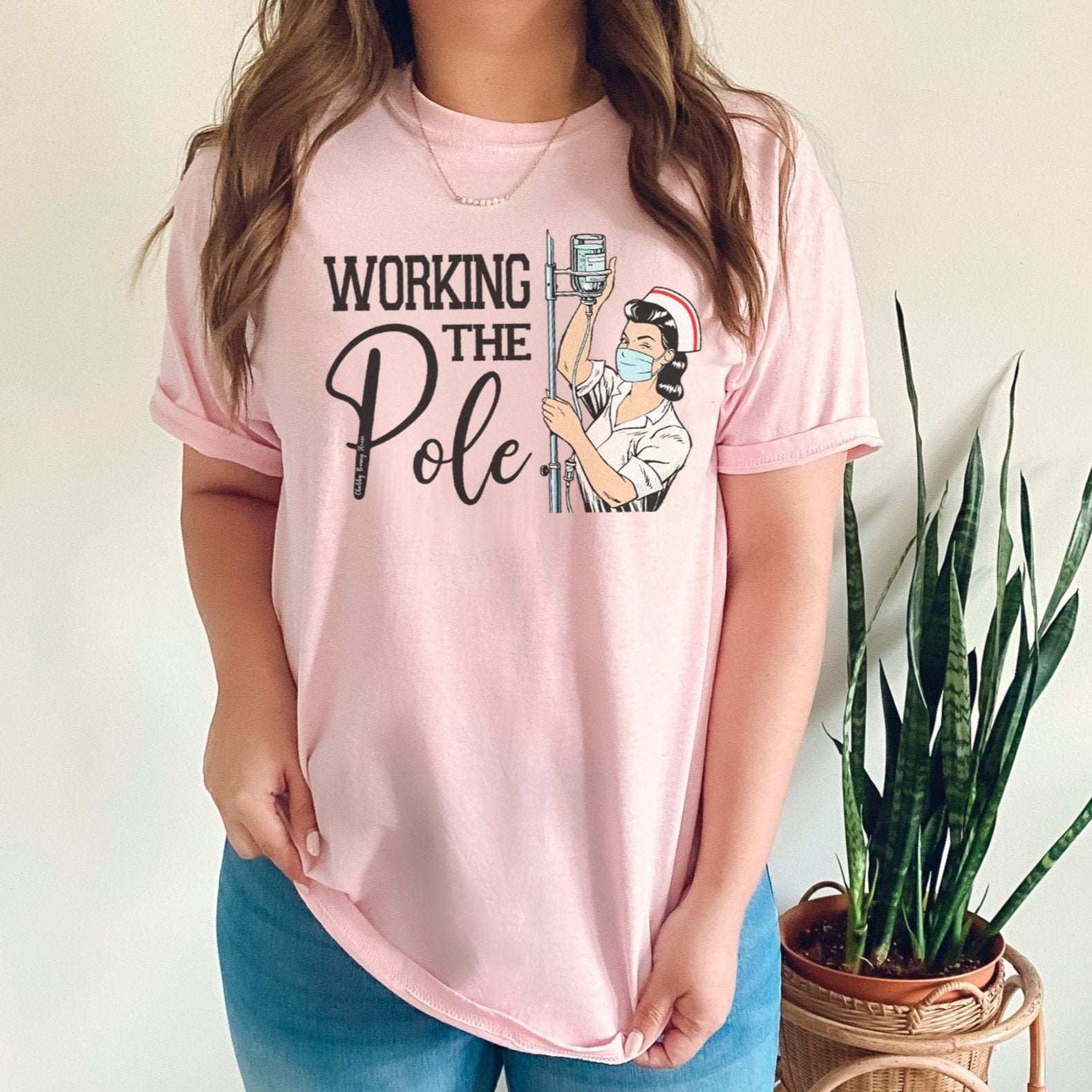 polepink Working the (IV) Pole T-Shirt - Image 7
